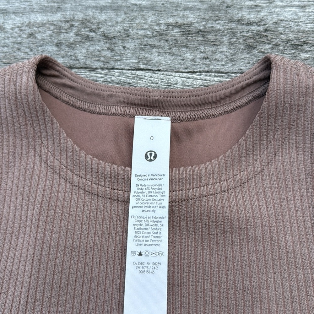Lululemon Ribbed Softstreme Slim-Fit Tank Dress
Taupetastic size 0 NWT - Picture 5 of 8